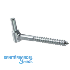 Einschraubkegel 10 mm, Edelstahl-Effekt