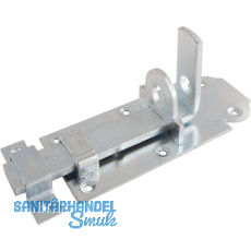 Querriegel gerade mit Schlaufe, Platte 180 x 55 mm, Stahl verzinkt