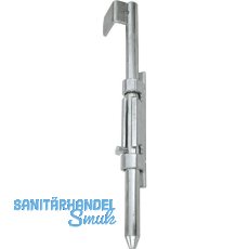 Bodenriegel mit Flansch, 300 mm, Stahl verzinkt