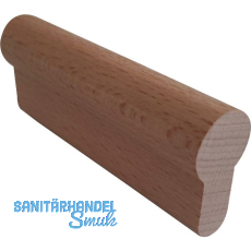 Blindzylinder aus Holz, 110 x 17 x 33 mm, Buche roh