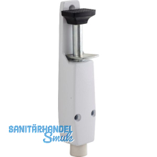 DENI T�rfeststeller 3834 Hub 30 mm, 40x190 mm, Zinkdruckguss wei�