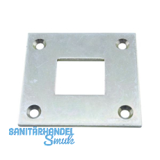 Bodenschlie�blech f�r Treibriegelstange 16 x 16 mm, verzinkt