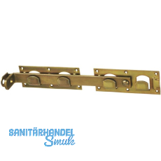 Gartentorverschluss Doppeltor�berwurf, Stahl gelb passiviert