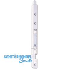 Türkantriegel mit Klapphebel Radius 8, 255 x 18 mm, Stahl silberfärbig Türkantriegel mit Klapphebel Radius 8, 255 x 18 mm, Stahl silberfärbig