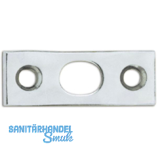 Türkantriegel-Schliessblech, 40 x 15 x 2 mm, Edelstahl Türkantriegel-Schliessblech, 40 x 15 x 2 mm, Edelstahl