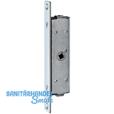 Einbauriegel mit Stulp 196 x 24 x 3 mm, Innengewinde M 10, DM 18, verzinkt Einbauriegel mit Stulp 196 x 24 x 3 mm, Innengewinde M 10, DM 18, verzinkt