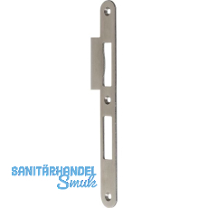 Lappenschlie�blech B9000 f�r BKS Hauptschl�sser, rechts, 62,5 x 235 mm,Edelstahl