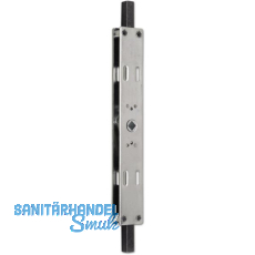 Tortreibriegel mit Totpunktstellung, links, Kasten 330 x 48 x 23 mm, verzinkt