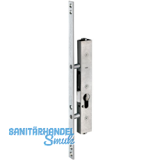 Einbauriegel sperrbar PZ ohne Riegel, DM 35, Stulp 360 x 16 x 3 mm, verzinkt