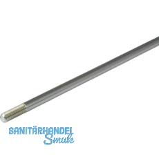 Treibriegelstange rund, 2000 mm, ø 10 mm, Gewinde M 10, verzinkt Treibriegelstange rund, 2000 mm, ø 10 mm, Gewinde M 10, verzinkt