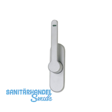 Türtreibriegel aufliegend Pfeil, rund, links, Hub 25 mm, silber eloxiert Türtreibriegel aufliegend Pfeil, rund, links, Hub 25 mm, silber eloxiert