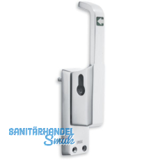 T�rtreibriegel aufliegend Pfeil, schwer sperrbar, links, Hub 23 mm, silber elox.