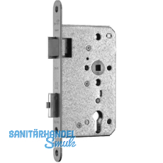 BMH Fluchtt�rschloss 1128, 2-flg. /EN 179, DM 65/20, links, Edelstahl