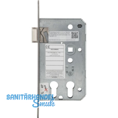 BMH Einstemmschloss 1015 PZW/2 PZ , links, DM 32/65, Edelstahl Stulp 24 BMH Einstemmschloss 1015 PZW/2 PZ , links, DM 32/65, Edelstahl Stulp 24