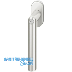 FSB Fenstergriff 34 1076 81415 abschlie�bar ovale Rosette, Aluminium silber