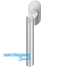 FSB Fenstergriff 34 1076 81415 abschließbar ovale Rosette, Edelstahl matt FSB Fenstergriff 34 1076 81415 abschließbar ovale Rosette, Edelstahl matt