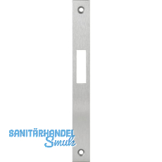 Schließblech S40 für Schiebetürschloss 1340, flach eckig, Edelstahl Schließblech S40 für Schiebetürschloss 1340, flach eckig, Edelstahl