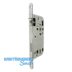 WG Einstemmschloss 300 RK, Keilbart, links, DM 50, Stahl verzinkt silberfärbig WG Einstemmschloss 300 RK, Keilbart, links, DM 50, Stahl verzinkt silberfärbig