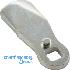 Sperrnase gerade f�r Blechmontagezylinder, 45 x 19 mm, Ma� H 18 mm, verzinkt