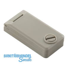 Regenschutzrosette f�r Halbzylinder, 69 x 33,5 x 15 mm, Kunststoff grau