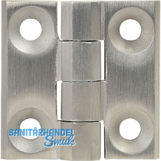 Schaltschrankscharnier 40 x 40 x 5 mm, Edelstahl Schaltschrankscharnier 40 x 40 x 5 mm, Edelstahl