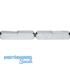 BKS Drückerstift geteilt 78430, LI 25 x LA 60 mm, VK 9 mm, Stahl verzinkt BKS Drückerstift geteilt 78430, LI 25 x LA 60 mm, VK 9 mm, Stahl verzinkt