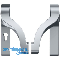 ECO Stangengriff EPN 900 IV PZ 92, 30� Drehwinkel, Alu silber beschichtet