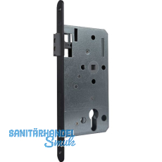 KFV Magnetfallenschloss 116 1/2, PZW 72mm, Stulp rund,Edelstahl schwarz lackiert KFV Magnetfallenschloss 116 1/2, PZW 72mm, Stulp rund,Edelstahl schwarz lackiert