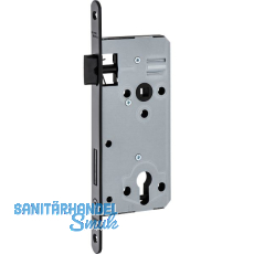 DORMAKABA Einstemmschloss ergo PZ, DM 50 mm,VK8, Edelstahl schwarz matt RAL 9005 DORMAKABA Einstemmschloss ergo PZ, DM 50 mm,VK8, Edelstahl schwarz matt RAL 9005