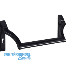 BKS Stangengriff 74000 EN 1125, Gangfl�gel PZ 72, ohne Griffrohr, schwarz matt