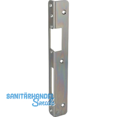 GU Winkelschlie�blech f�r Secury,links,Falz 4mm, f�r E-�ffner, Stahl verzinkt