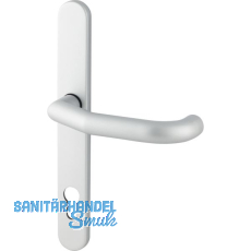 BKS Dr�ckerlochteil gekr�pft - auf Schild PZ 92,f�r au�en,silber eloxiert