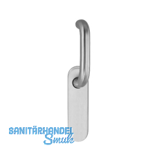 BKS Kurzschildhalbgarnitur mit Blindschild f�r Standfl�gel,H+S BKS7090,Edelstahl