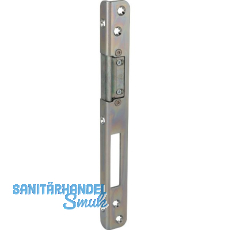 GU Winkelschlie�blech mit AT-St�ck, 250 x 16,5 x 25 x 3mm verzinkt, rechts