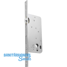 WG Einstemmschloss PZ mit Rollfalle, DM 50 mm, Stahl silberfärbig verzinkt WG Einstemmschloss PZ mit Rollfalle, DM 50 mm, Stahl silberfärbig verzinkt