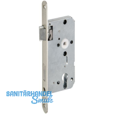 BMH Einstemmschloss PZW, links, Dorn 55, Stahl silber pulverbeschichtet