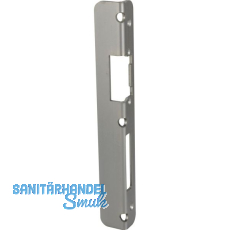 Winkelschlie�blech zu KFV AS f. Falle u. Riegel, Falz 4 mm, rechts, verz. silber