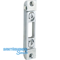 KFV Schlie�teil f.Bolzenverrieg. zu AS2300 Falz 4mm,Stulp 16mm,verzinkt silber