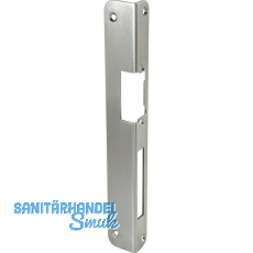 Winkelschlie�blech f. GU Secury f. E-T�r�ffner/AT-St�ck, rechts, verzinkt silber