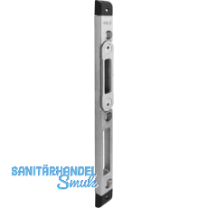 Schlie�blech GU-Secury z. Aufschrauben verstell. rechts,Falz 4mm,verzinkt silber