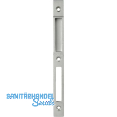 Schlie�blech GU-Secury z. Einfr�sen, Stulp 20 mm, Falz 4 mm, verzinkt silber