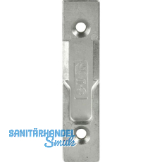 GU Schlie�teil f�r Rollzapfen, Stulp 20 mm, Falz 4 mm, verzinkt silberf�rbig