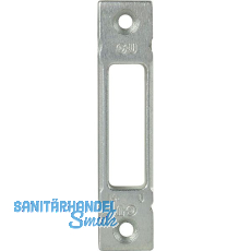 Schließteil f. Secury f. Massiv- u.Automatic-Riegel,Stulp 16 mm, verzinkt silber Schließteil f. Secury f. Massiv- u.Automatic-Riegel,Stulp 16 mm, verzinkt silber