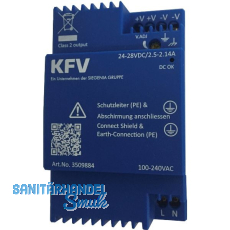 KFV Netzteil MVS Genius, 100-240 VAC, 24-28 VDC KFV Netzteil MVS Genius, 100-240 VAC, 24-28 VDC