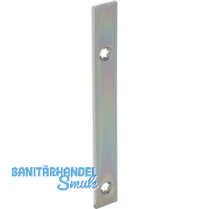 Anschlussstulp/Stulpverl�ngerung unten f�r Secury MFV, 130 x 16 mm,silberfarbig