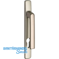 Drückerhalbgt. HARMONY - nieder, LS PZ92, TS - 90 mm, ohne Kzs., titan Drückerhalbgt. HARMONY - nieder, LS PZ92, TS - 90 mm, ohne Kzs., titan