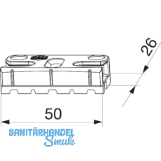 MACO Schließteil iS PVC 12/20-13, KBE System 70, APD -2 mm, silber (355270) MACO Schließteil iS PVC 12/20-13, KBE System 70, APD -2 mm, silber (355270)