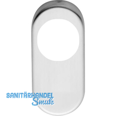 Ovalrosette RZ, 70 x 33 x 7 mm, Edelstahl rostfrei