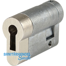 Einbauhalbzylinder gleichsperrend Sperre 61005 Keilbart A29/C40 mm vernickelt
