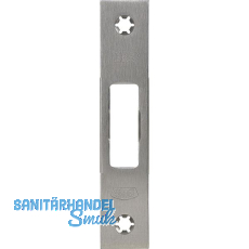 Schlie�blech f�r MFV Secury Hauptfalle 1-flg. Flach 24 x 3 x 120, Edelstahl